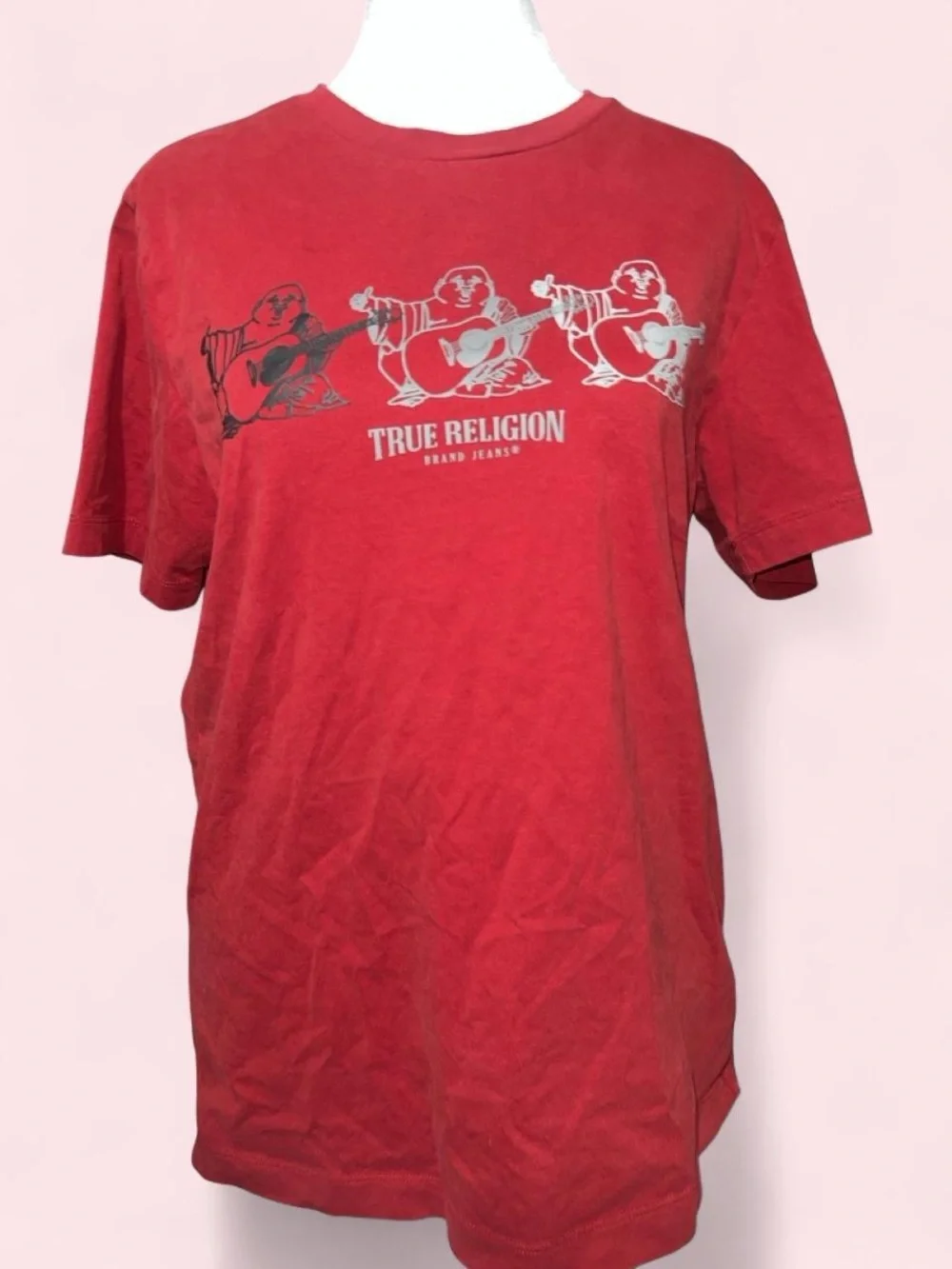 Small True Religion Men’s Red Graphic Tee